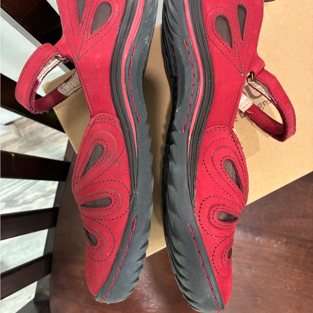 Jambu Women's Scarlet Mary Jane Flats - Picture 5 of 8